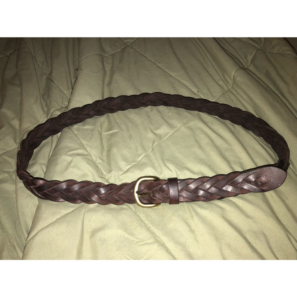 Lucky Brand Braided Leather Belt 🍀